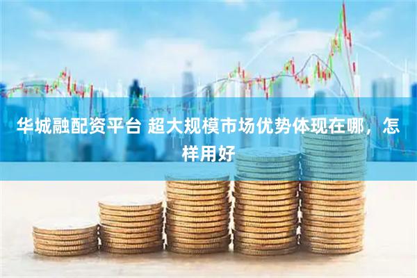 华城融配资平台 超大规模市场优势体现在哪，怎样用好